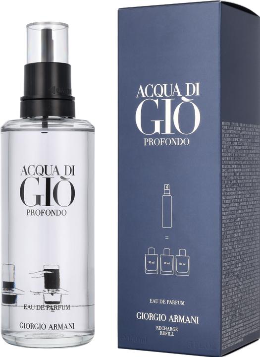 Actual product image Giorgio Armani Acqua di Giò Profondo Eau de Parfum Refill (Eau de parfum, 150 ml)