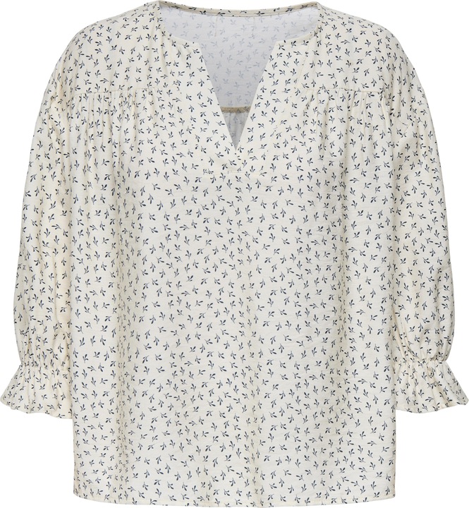 JdY Normal geschnitten V-Ausschnitt Glockenärmel Top Top