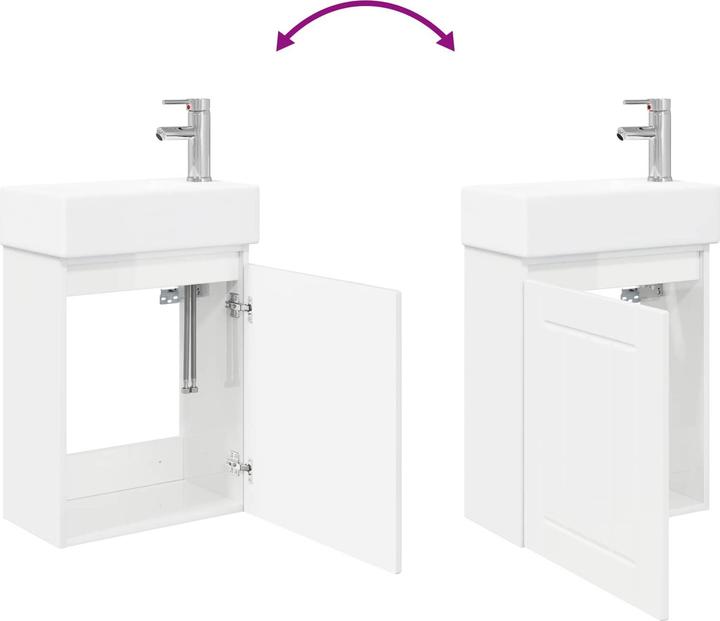 Produktbild vidaXL Badezimmer-Waschtisch
