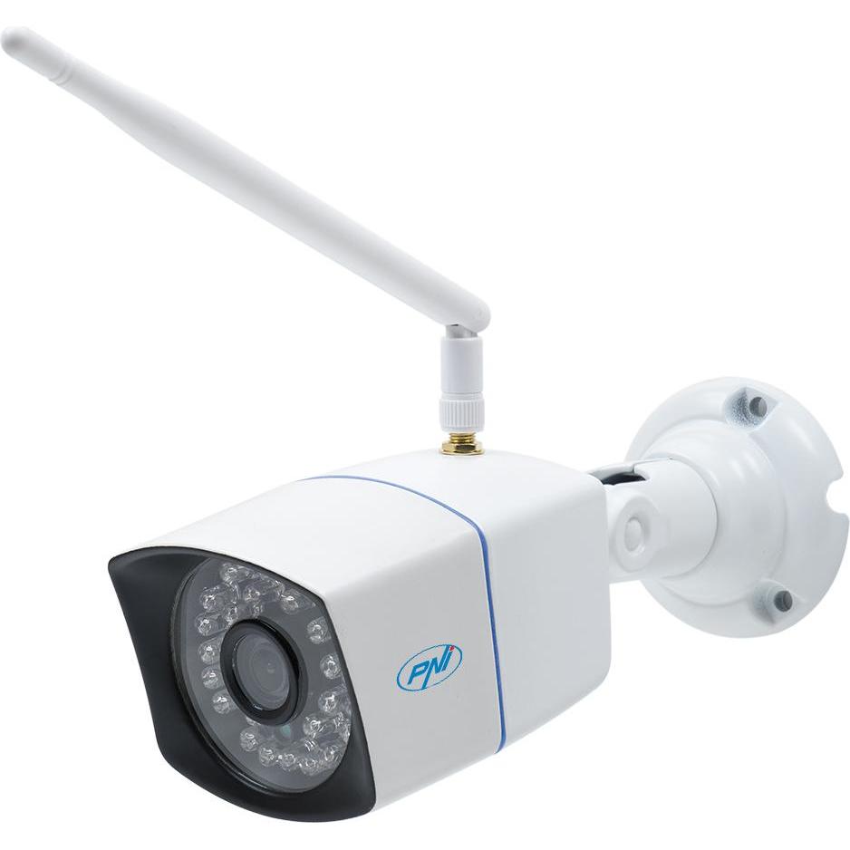 PNI Videoüberwachungspaket House WiFi550 NVR 8 Kanäle 1080P und 4 drahtlose Aussenkameras 720P, P2P, Netzwerkkamera, Sch...