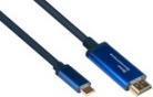 Actual product image Good Connections GC 4520-CSF020B Adapter cable USB C> HDMI, 4K@60Hz, flex, 2.0 m (2 m, HDMI, 2.0b)