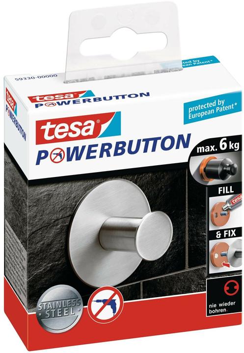 tesa Powerbutton Haken Classic