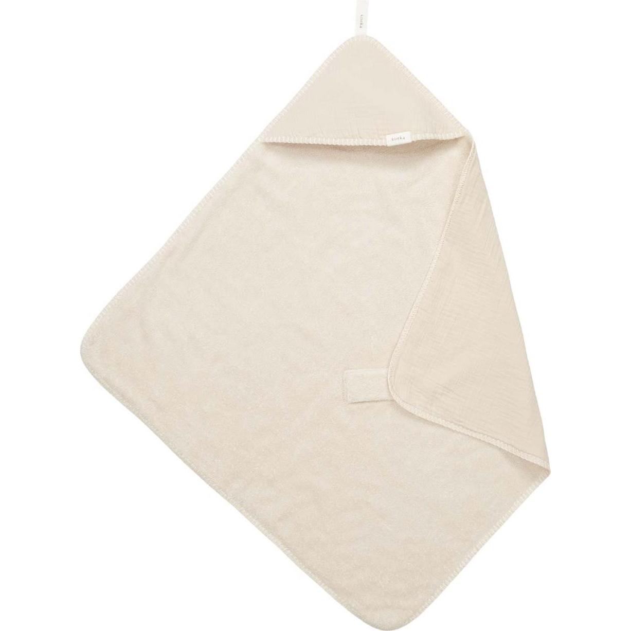 Koeka, Pucktuch + Nuscheli, Wickeltuch Faroo warm white (100 cm)
