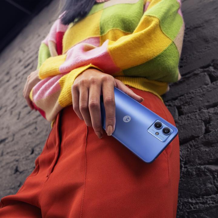Actual product image Motorola Moto G14 (128 GB, Sky blue, 6.50", Dual SIM, 50 Mpx, 4G)