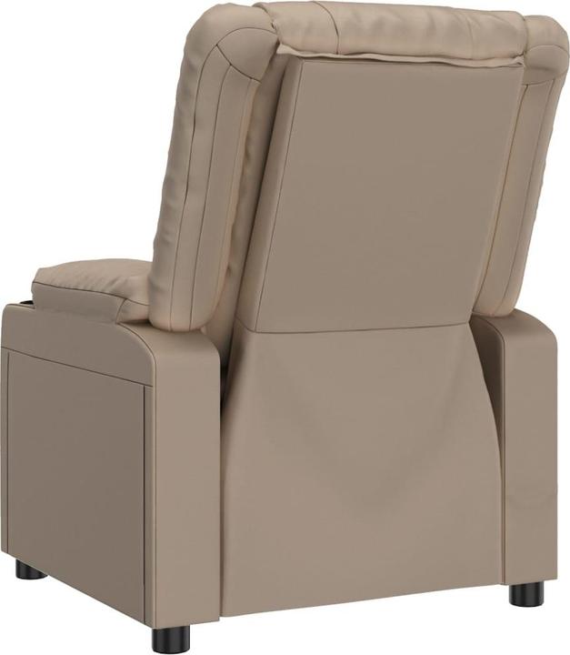 Produktbild vidaXL Relaxsessel Elektrisch Cappuccino-Braun Kunstleder