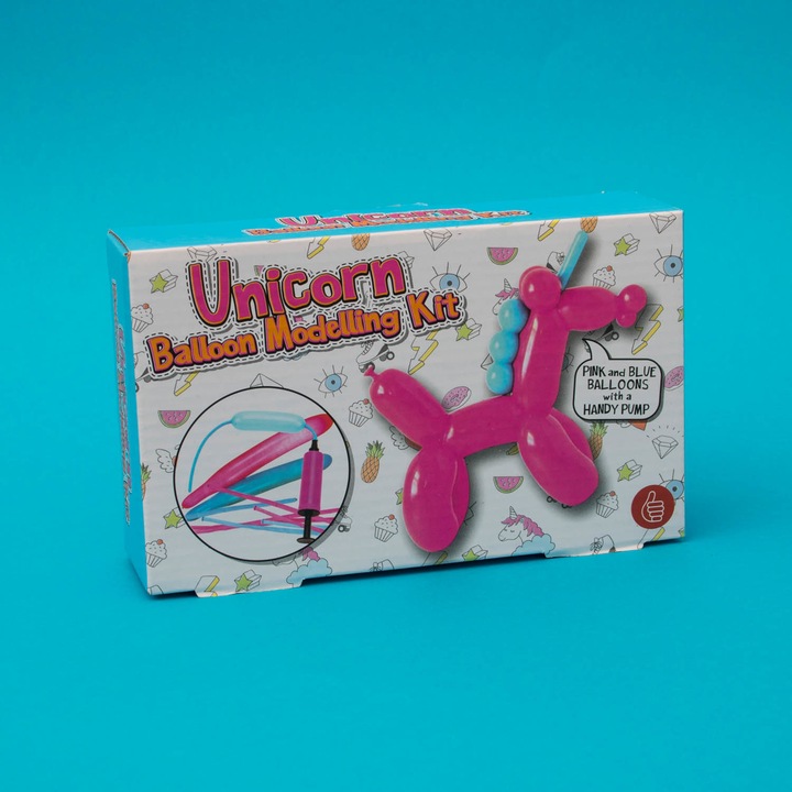 Actual product image Novelty Modeling balloon set unicorn