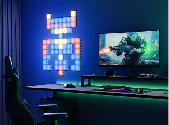 Actual product image Govee Mini light panels RGBIC segment colours