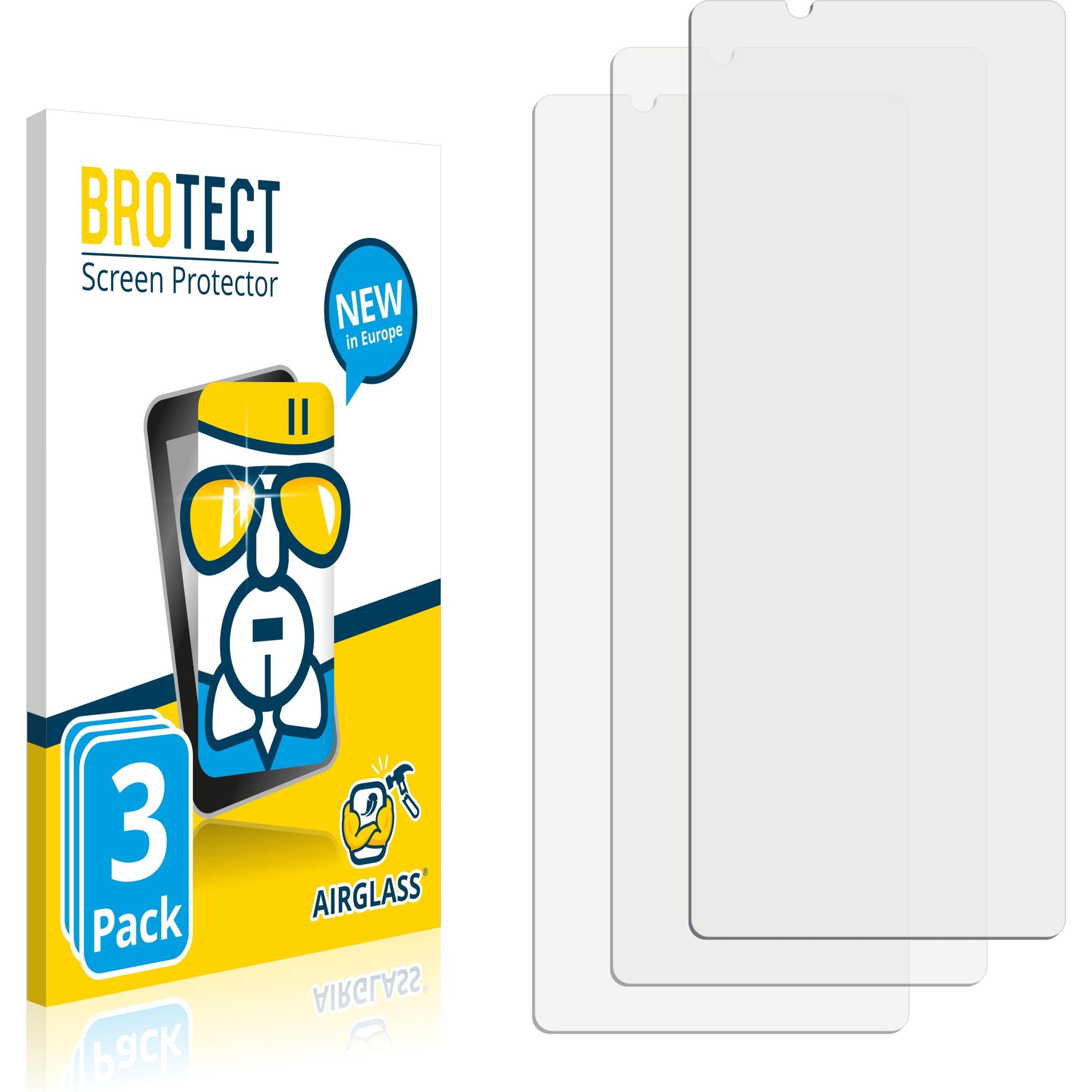 Thumbnail - BROTECT AirGlass Panzerglasfolie (3 Stück, Sony Xperia 5 IV), Smartphone Schutzfolie, Transparent