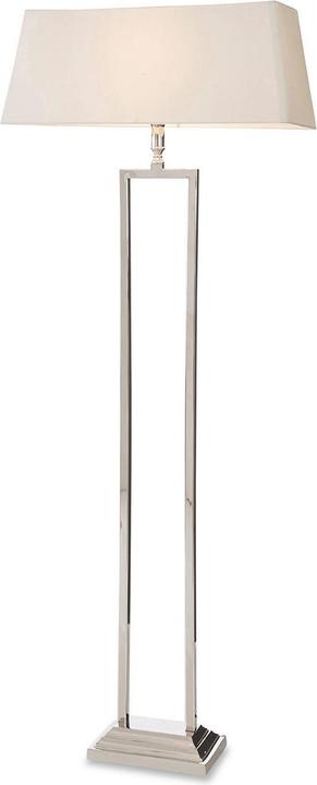 Produktbild Loberon Stehlampe Barki creme/silber (E27)