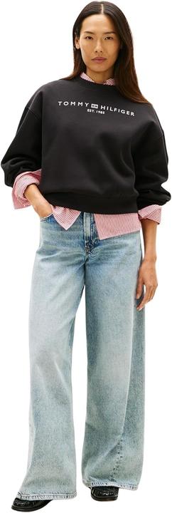 Produktbild Tommy Hilfiger Firmenlogo moderner Sweatshirt (S)