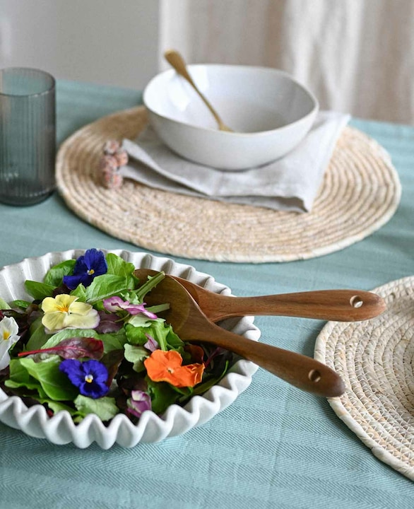 Produktbild Esmée 2-teiliges Salatbesteck aus Akazienholz, 26 x 7 cm (Salatbesteck)