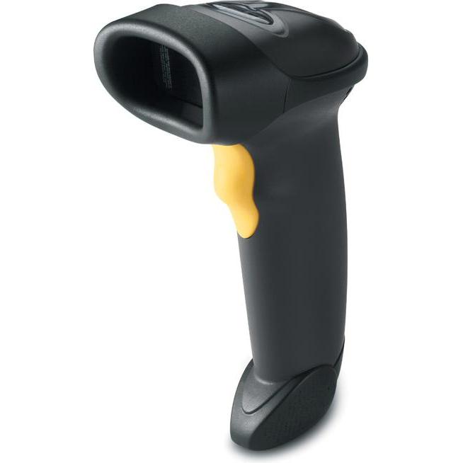 Zebra LS2208-7AZR0100ER schwarz Kit (1D-Barcodes), Barcode-Scanner, Schwarz