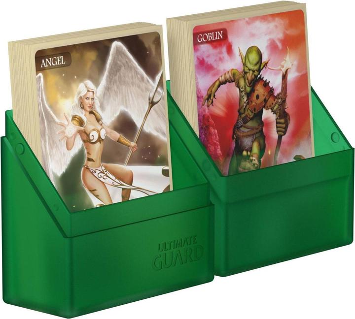 Actual product image Ultimate Guard Card Box Boulder Deck Case Standard Size 40+ Emerald