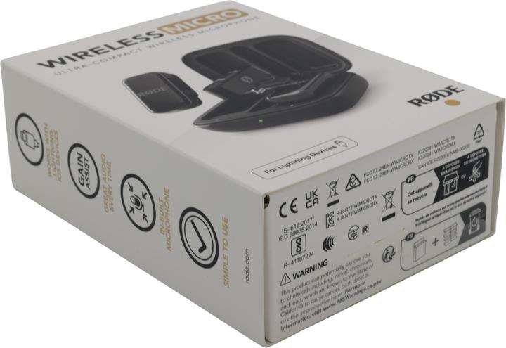 Image du produit RØDE Wireless Micro (Lightning)