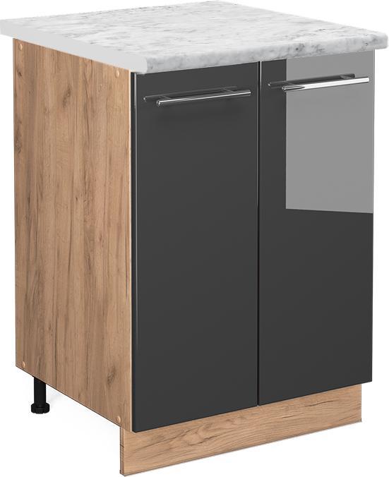 Anthracite high gloss, Gold power oak, Marble-white