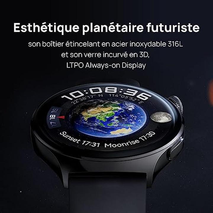 Productafbeelding Huawei Smartwatch met ECG-analyse, gezondheidsmonitoring, eSIM, dubbele batterijmodi, compatibel met