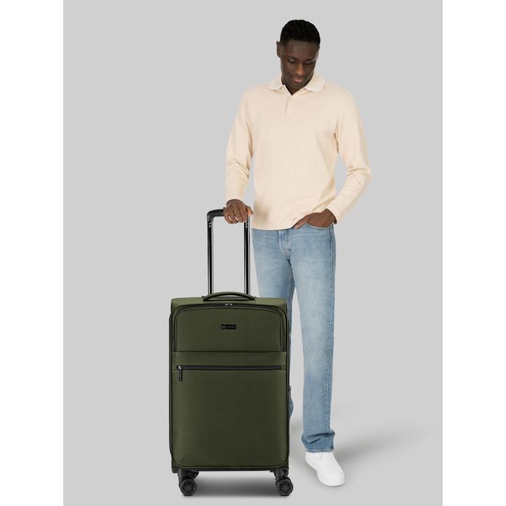 Image du produit Bugatti Valencia Soft 4 Rollen Trolley M 64.5 cm mit Dehnfalte (57 l)