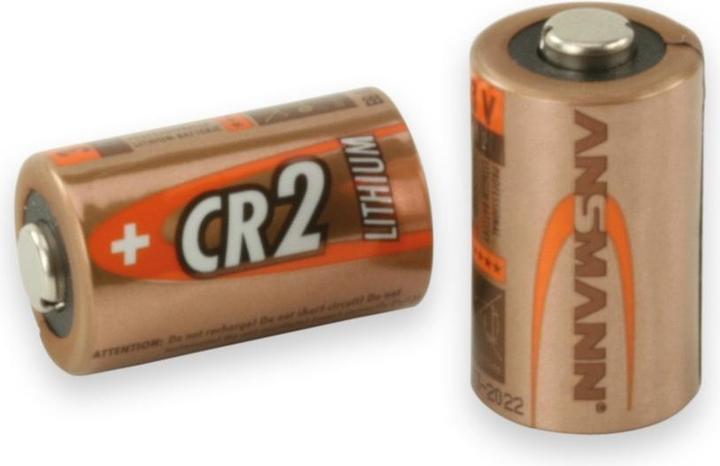 Ansmann Batterie CR2 - Li (1 Stk., CR2, 850 mAh)