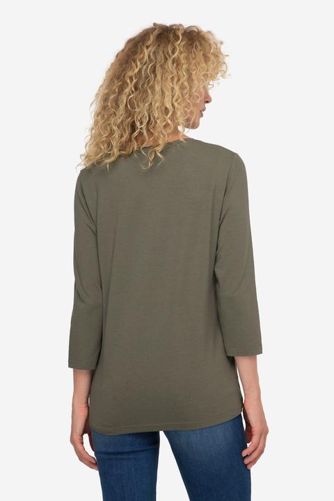 Immagine prodotto Laurasøn T-Shirt, V-Ausschnitt, 3/4-Ärmel, OEKO-TEX (S)