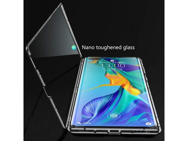 Produktbild G-Case Huawei P40 Lite Aluminium Magnetic Glass Case Hülle (Huawei P40 Lite)