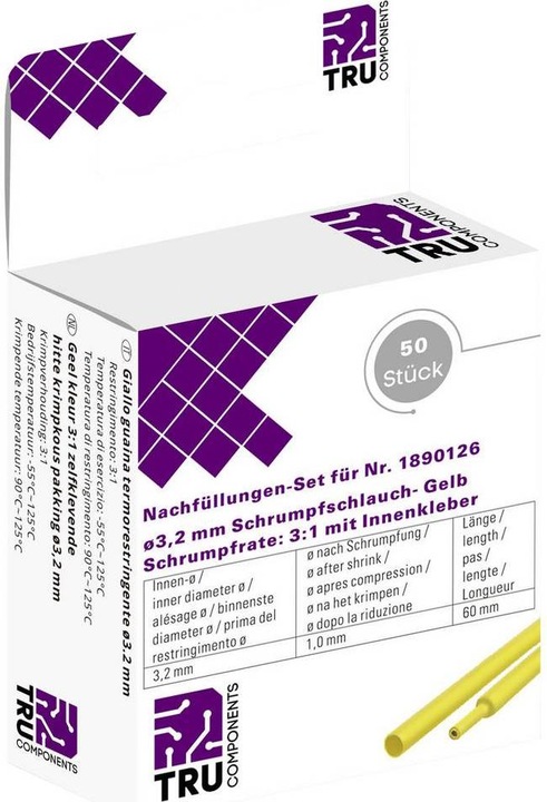 Produktbild Tru Components Schrumpfschlauch-Nachfüll-Set (50 x)