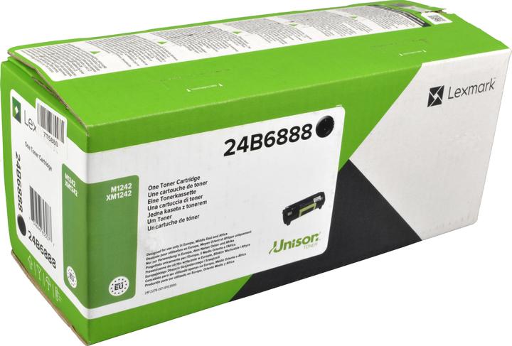 Actual product image Lexmark 24B6888 Black Toner Cartridge 21,000 pages M1242 / XM1242 (FC)