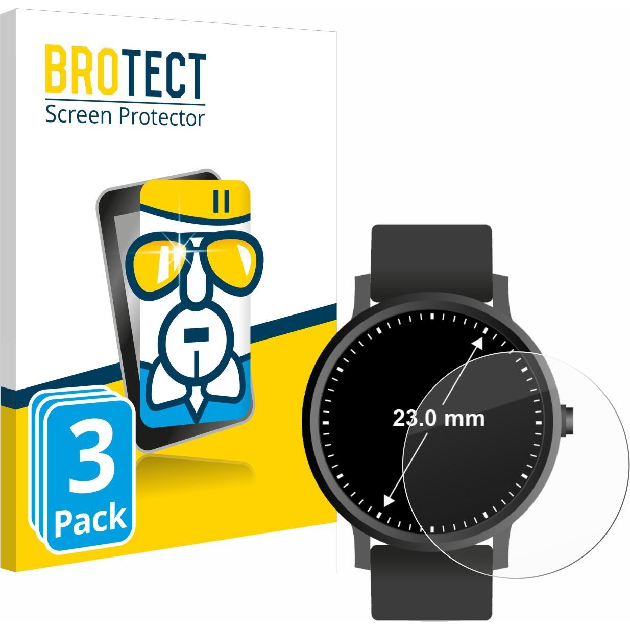Thumbnail - BROTECT AirGlass Panzerglasfolie, Smartwatch Schutzfolie, Transparent