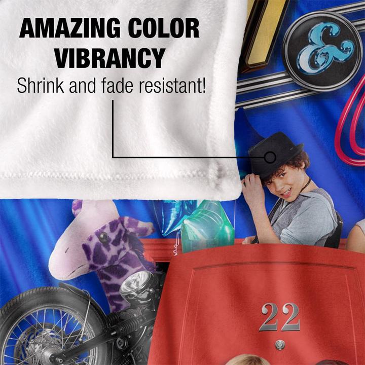 Immagine prodotto Sam & Cat Dusche Plakat Decke Seidig Supersoft (152 x 127 cm)