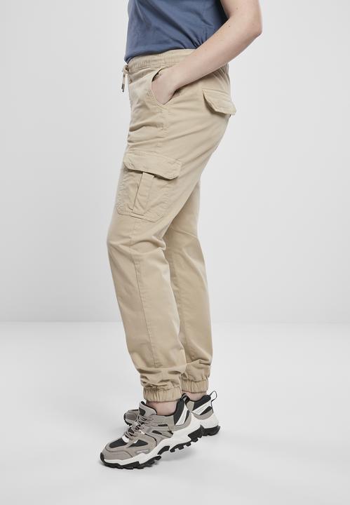 Actual product image Urban Classics Ladies High Waist Cargo Jogging Pants (5XL)