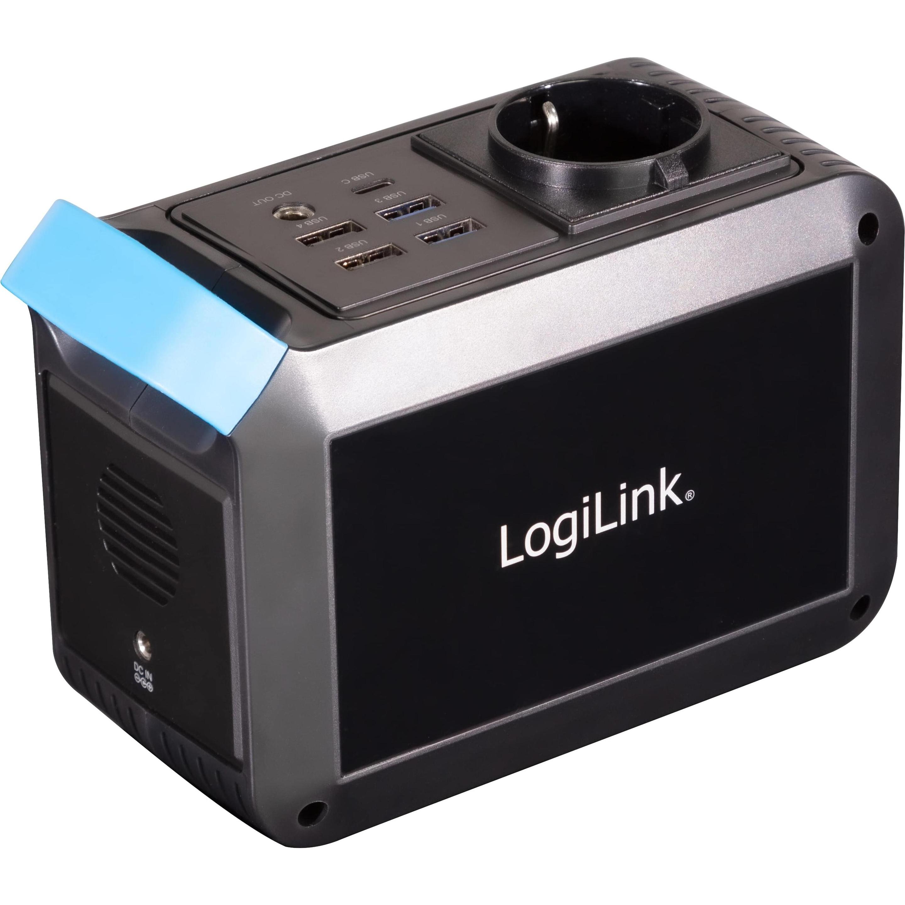 LogiLink, Power Station, Mobiles Ladegerät (120 Wh, 1.04 kg)