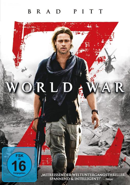 World War Z (DVD, 2012, English, German, Turkish)