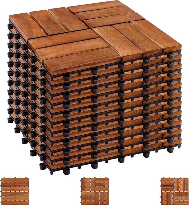 Produktbild Stilista Holzfliesen (55 x, 30 x 30 cm)