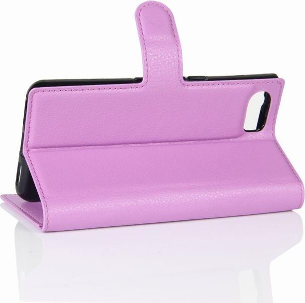 Produktbild MU Classic Litchi Leder Bookcover (Blackberry KEYone)