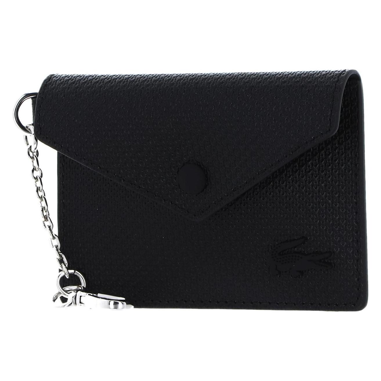 Lacoste, Unisex, Portemonnaie, Classic Flap Cc Holder, Schwarz