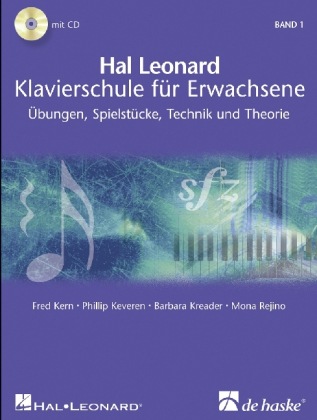 Actual product image Klavierschule für Erwachsene, mit 2 Audio-CDs. Bd.1 (German, Fred Core, BarbaraKreader, 2008)