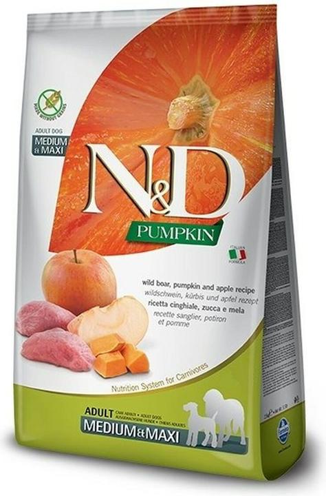 Produktbild Farmina Trockenfutter Pumpkin Adult Maxi Wildschwein & Apfel, 12 kg (Adult, 1 Stk., 12000 g)