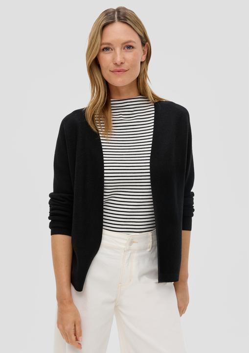 Produktbild s.Oliver Strickjacke Strickjacke aus Viskosemix (42)