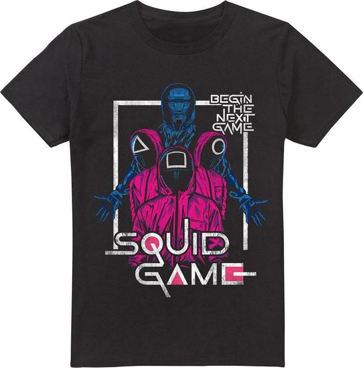 Immagine prodotto Squid Game Front Man & Guards Maglietta Uomo (XXL)