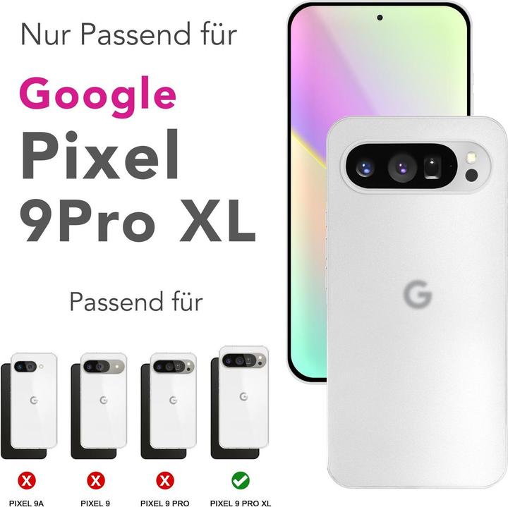 Produktbild Nalia Phantom - 0,3mm Extrem Dünn, Federleicht, Mattiert, Minimalistisch - Ultra-Slim Handycase (Google Pixel 9 Pro XL)