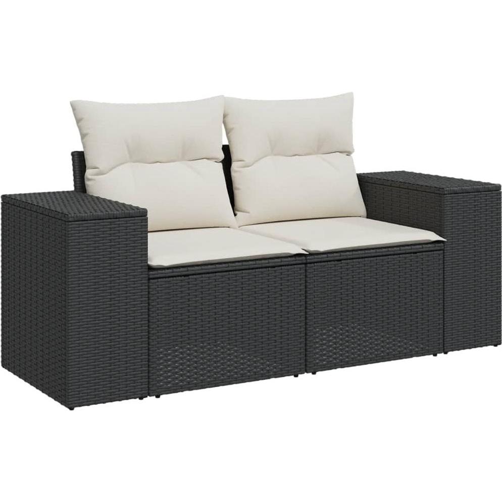 Thumbnail - VidaXL, Gartenlounge, 10-tlg. Garten-Lounge-Set mit Kissen