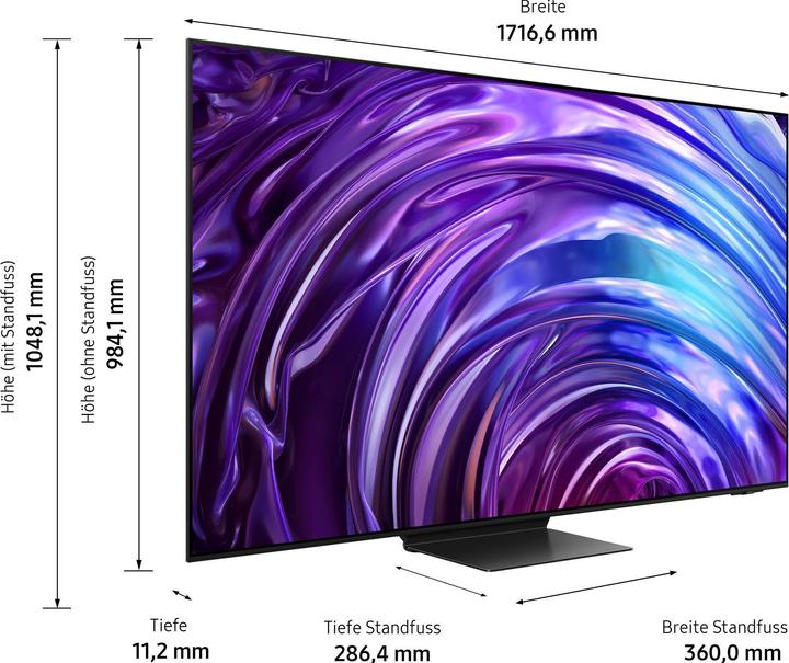 Image du produit Samsung QE77S95D (77", S95D, OLED, 4K, 2024)