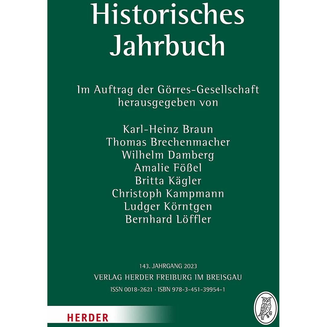 Historisches Jahrbuch, Sachbücher