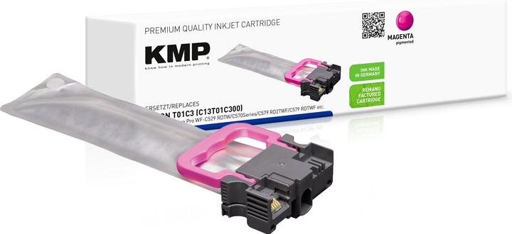 Actual product image KMP Cartridge Epson T01C3 (C13T01C300) magenta s.5000