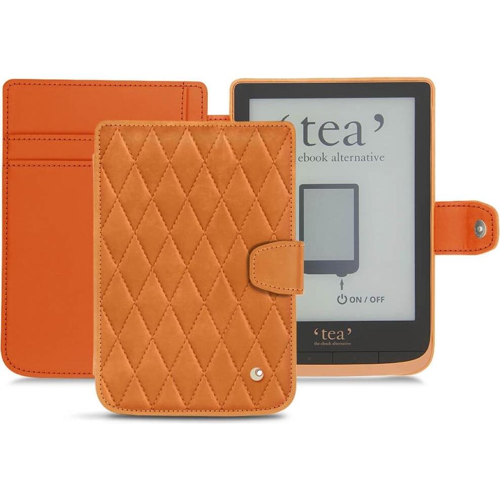 Noreve Lederschutzhülle Wallet (Touch HD 3), eReader Zubehör, Orange