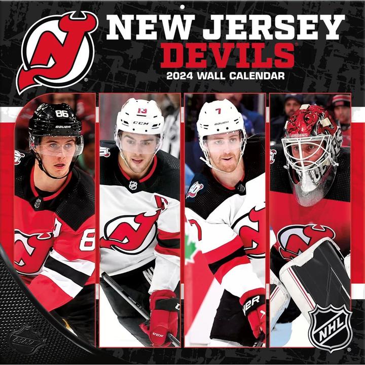 Produktbild NHL - New Jersey Devils - 30,5 x 30,5 cm Wandkalender 2024