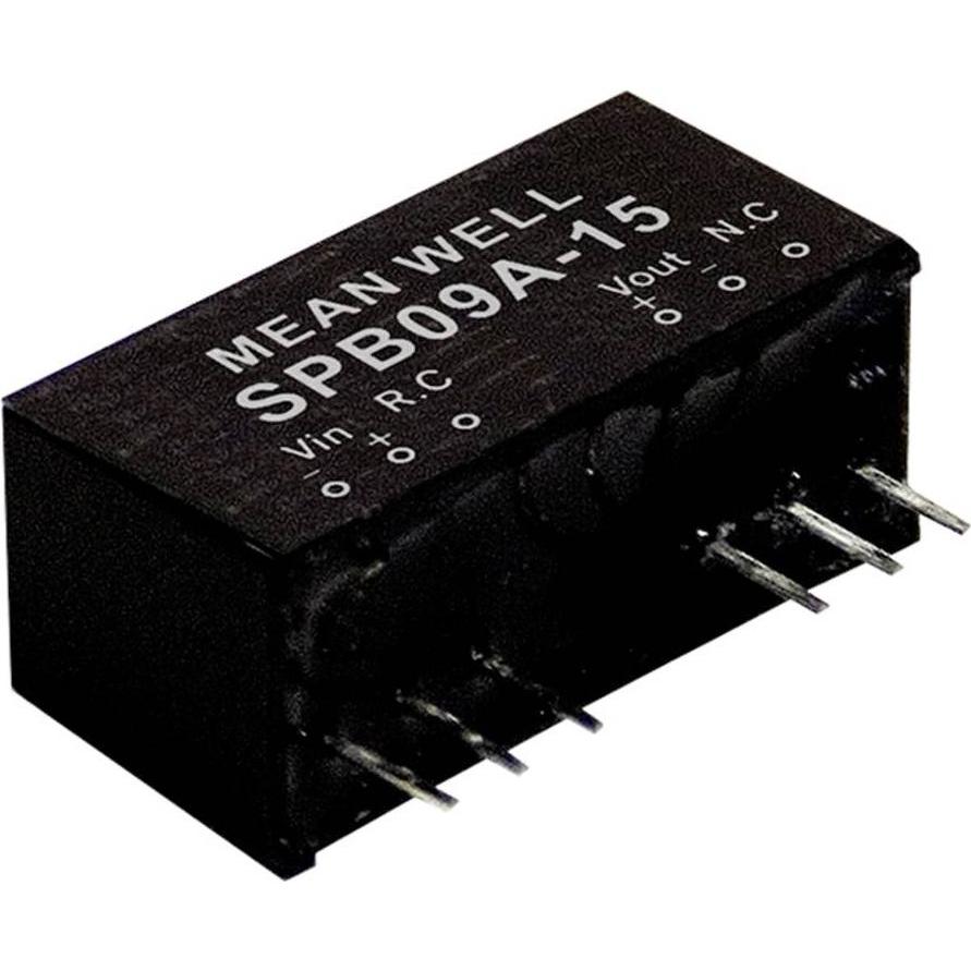 MeanWell, Spannungswandler, Mean Well SPB09C-03 DC/DC-Wandlermodul 2000 mA 9 W Anzahl Ausgänge: 1 x