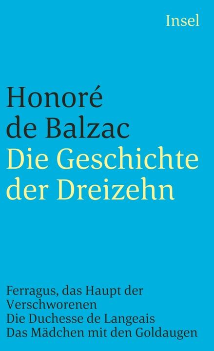 Produktbild Die menschliche Komödie. Die grossen Romane und Erzählungen (Deutsch, Honoré de Balzac, 1996)