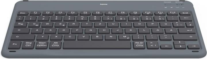 Produktbild Hama Bluetooth®-Tastatur Travel 500 für Tablets 7-11, Case, Schw., QWERTZ DE (00125137) (DE)