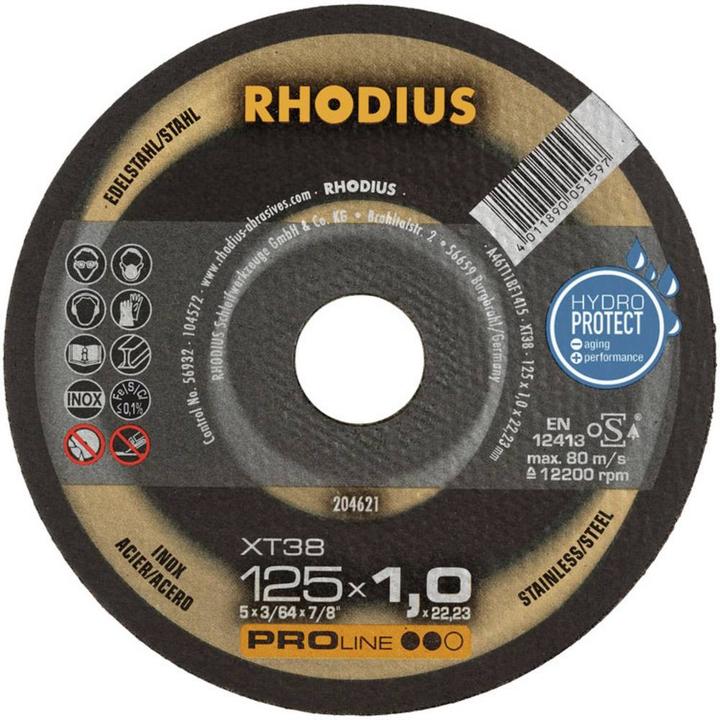 Produktbild Rhodius XT38 Trennscheibe