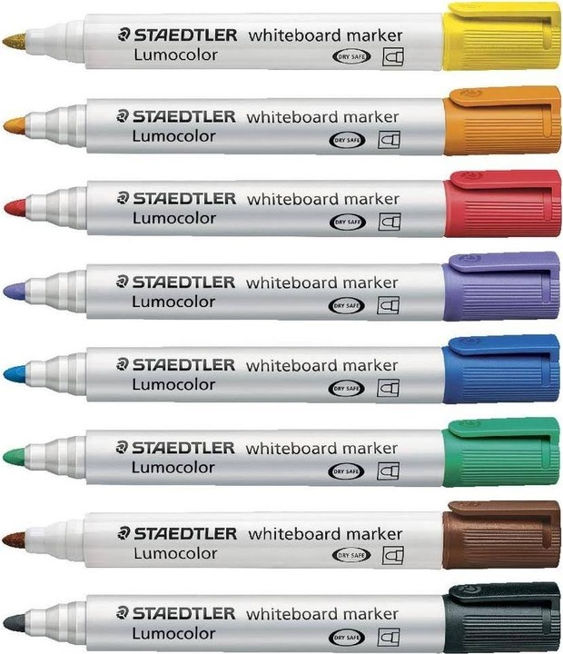 Produktbild Staedtler Lumocolor 351 (Orange, Violett, Blau, Grün, Braun, Rot, Schwarz, Pink, 2 mm, 8 x)